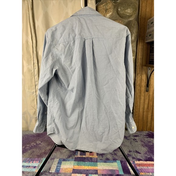 Vintage Warner Bros 1999 Looney Tunes Men’s XS Embroidered Blue Button Up Shirt - Picture 6 of 10